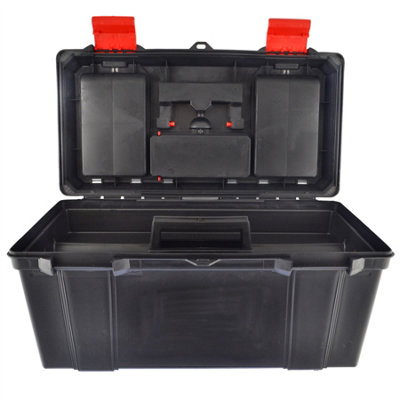 22" Maestro Toolbox with Handle / Holdall / Plastic Box / DIY Storage Box TE814