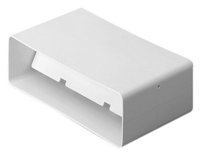 220mm x 90mm Straight Connector with Damper