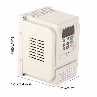 220V 1.5KW Variable Frequency Drive(VFD) Speed Controller for 3-Phase Motors