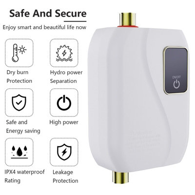110V 3000W Kitchen Digital Tankless Instant Heater kshs 3200/- Faucet Hot/Cold Water Tap torneiras . ✓Call/WhatsApp 0700186613. ✓We deliver Countrywide