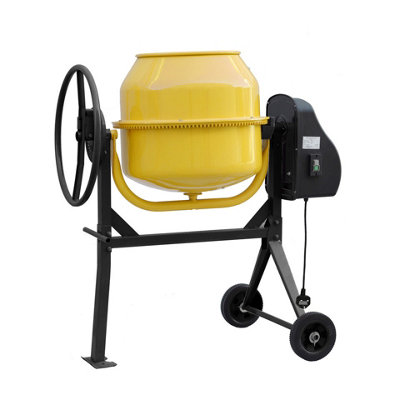 220V 550 W Electric Cement Mixer on Wheels 140 L - 3