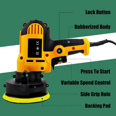 220V Electric Car Polisher Machine Stepless Speed Control, Auto ...