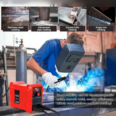 220V Portable Mini Welder Machine with Gloves Mask
