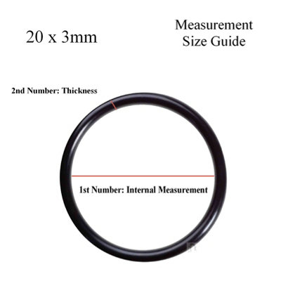225 x Metric O-Rings Seal Washers Gaskets Hydraulics Diesel Petrol & Solvents - 4