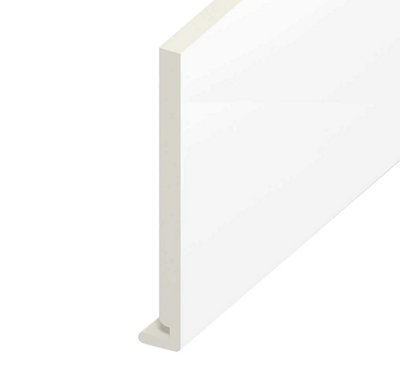 225mm Fascia Board in White - 5m