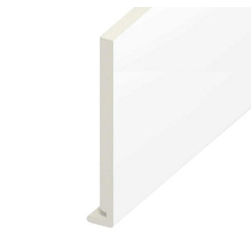225mm Fascia Board in White - 5m