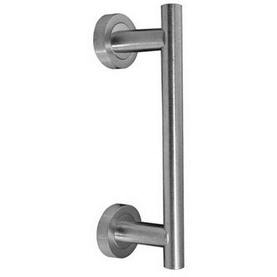 225mm Satin Chrome Pull Handle for Cabinets and Doors - Door Handle