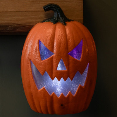 22cm Battery Operated Light up Laughing Jack O' Lantern Halloween
