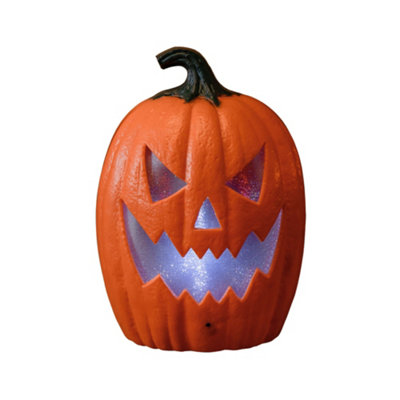 22cm Battery Operated Light up Laughing Jack O' Lantern Halloween