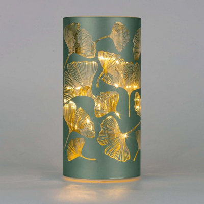 22cm Christmas Decorated Vase Led Silver Glass Vase / Flower Price Comparisons | Compare The Build