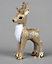 22cm Gold Reindeer - Christmas Figurine