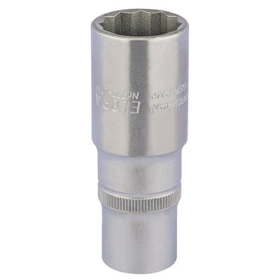 22mm 1/2" Square Drive Elora Deep Bi-Hexagon Socket 11936