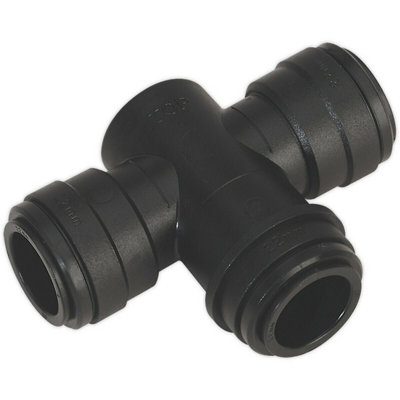 22mm Compressed Air Equal T Adapter & Water Trap - 3 Way Splitter ...