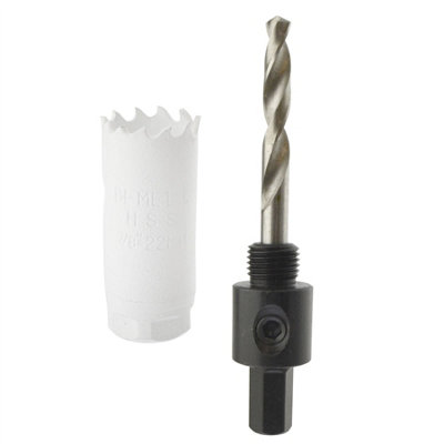 12mm - 80mm HSS Titanium Hole Saw Drill Bits Stainless Steel - Foto 4