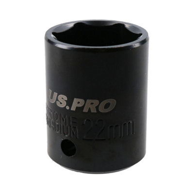 22mm Shallow Impact Socket 1/2