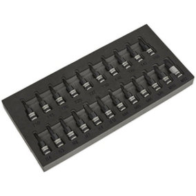 22pc TRX Star / Hex Key / Spline Socket Bit Set 3/8" Square Drive - PREMIUM BITS