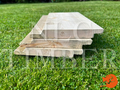 22x125 (19mm x 120mm) Swedish Overlap - 200m (42 x 4.8m Lengths ...