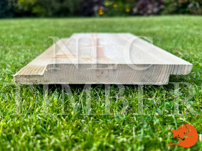 22x125 (19mm x 120mm) Swedish Overlap - 300m (63 x 4.8m Lengths ...