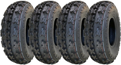 22x7.00-10 Slasher ATV Quad Tyres WP01 OBOR Race Tire 6ply Road legal (Set of 4)