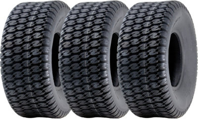 22x9.50-10 4ply Grass Tyre for John Deere Gator Turf Lawnmowers P532 (Set of 3)