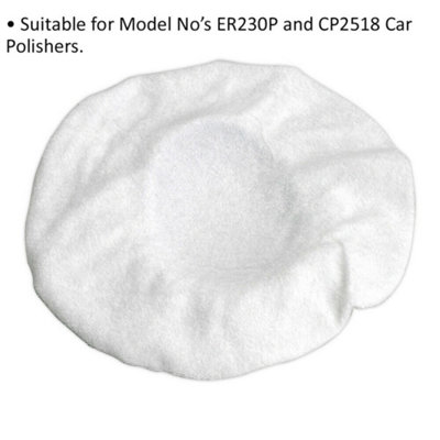 230mm Soft Touch Terry Bonnet - Suitable for ys04165 & ys03532 Orbital Polisher