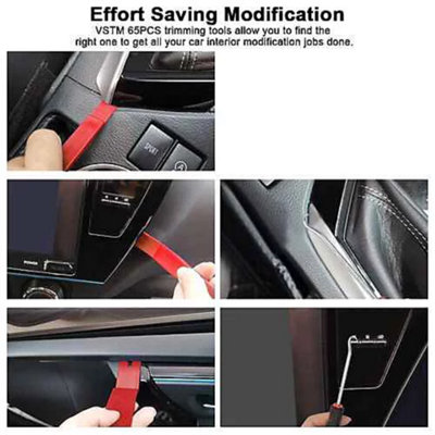 238PCS Car Trim Removal Tool Kit, Interior Door Panel Dash Moulding ...