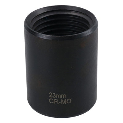 23mm 1/2in Drive Locking Wheel Nut Twist Socket Remover Non Slip Broke Studs