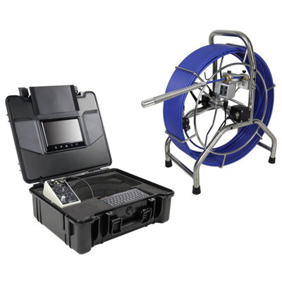 23mm Self-Levelling Pipe Inspection Camera System with 9" TFT Colour Screen