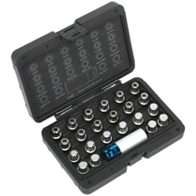 23pc Locking Wheel Nut Key Set - DEALERS/REPAIR CENTRES ONLY - For  Vehicles