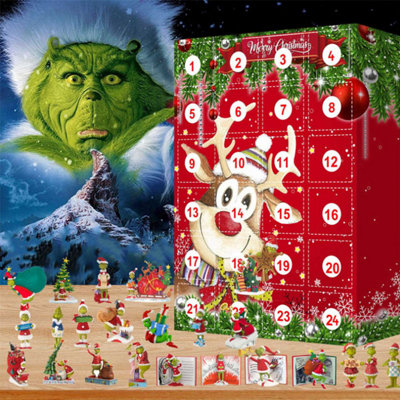 24Day Grinch Themed Christmas Countdown Calendar