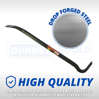 24" Heavy Duty Wrecking Bar Steel Heavy Duty Durable Material DIY Tool Building - 3