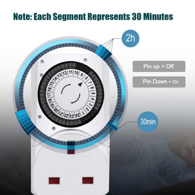 24 Hour Mechanical Timer Switch