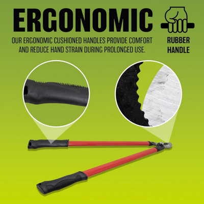 24" Long Handle Lopper Extend Garden Bypass Pruner Cutter Secateurs Gardening - 6