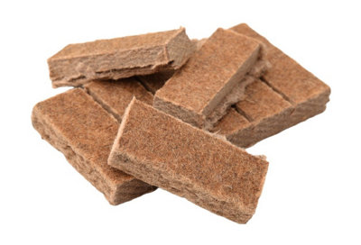 24 Natural Firelighter Cubes BBQ Firelighters Paraffin Wax Sawdust - 5
