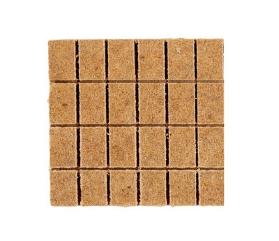 24 Packs of 24 Natural Firelighter Cubes BBQ Firelighters Paraffin Wax Sawdust - 4