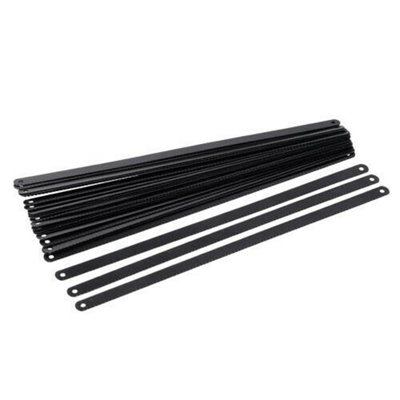 24 Piece 300mm 24tpi Carbon Steel Hacksaw Blade Cutting Mild Steel
