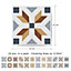 24 Pieces 15x15cm Azulejo Tile Stickers