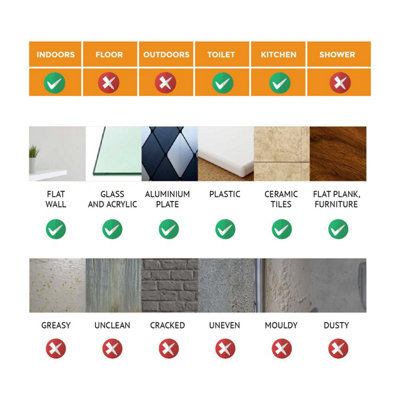 24 Pieces 15x15cm Marble Tiles Tile Stickers - 6
