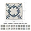 24 Pieces 15x15cm Vintage Blue Azulejo Tile Stickers