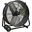 24" PREMIUM High Velocity Drum Fan - 2 Speed Settings - Wheeled Tilting Stand
