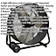 24" PREMIUM High Velocity Drum Fan - 2 Speed Settings - Wheeled Tilting Stand