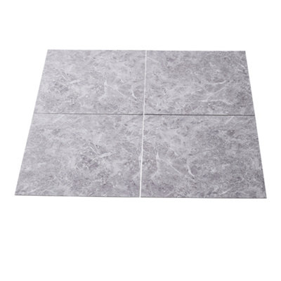24 Tiles Marble Self Adhesive Vinyl Stone Effect Flooring - 4