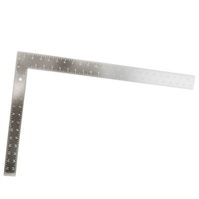 24" x 16" Aluminium Set Speed Square Rafter Metric Imperial Roofing Rule