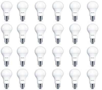 24 x Philips LED Frosted E27 Edison Screw 100w Warm White Light Bulb Lamp 1521lm
