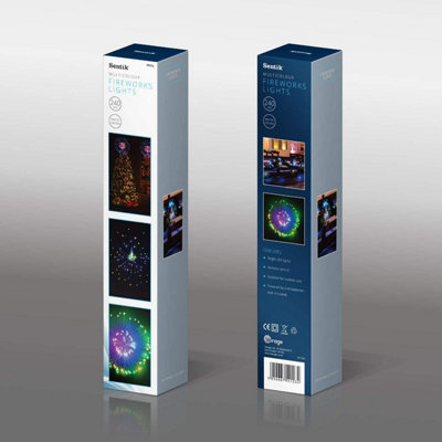 240 LED - Multicolour Christmas Battery Operated Hanging String