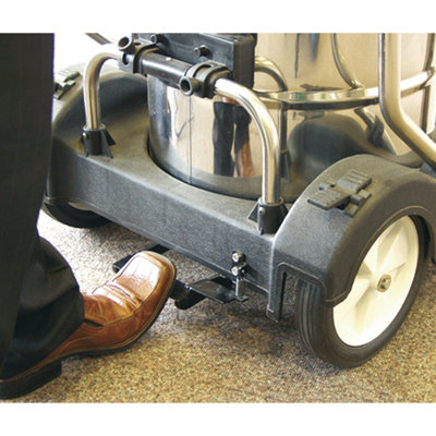 2400W Industrial Wet & Dry Vacuum Cleaner - 77L Stainless Steel Swivel Drum - 4