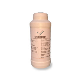 240g Steresorb+ Body Fluid Sorbent and Disinfectant - Emergency Spillage Powder That Neutralises HIV & Hepatitis B