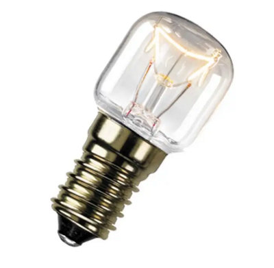 240v 15w E14 Pygmy Lamp - Clear