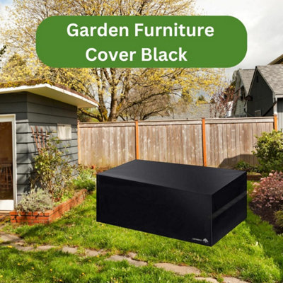 242x162x100cm Garden Furniture Cover Heavy Duty Oxford Fabric Outdoor Patio Table Cover for Chairs and Table - 6
