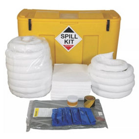 248 Litre Oil and Fuel Spill Kit in Mobile Locker